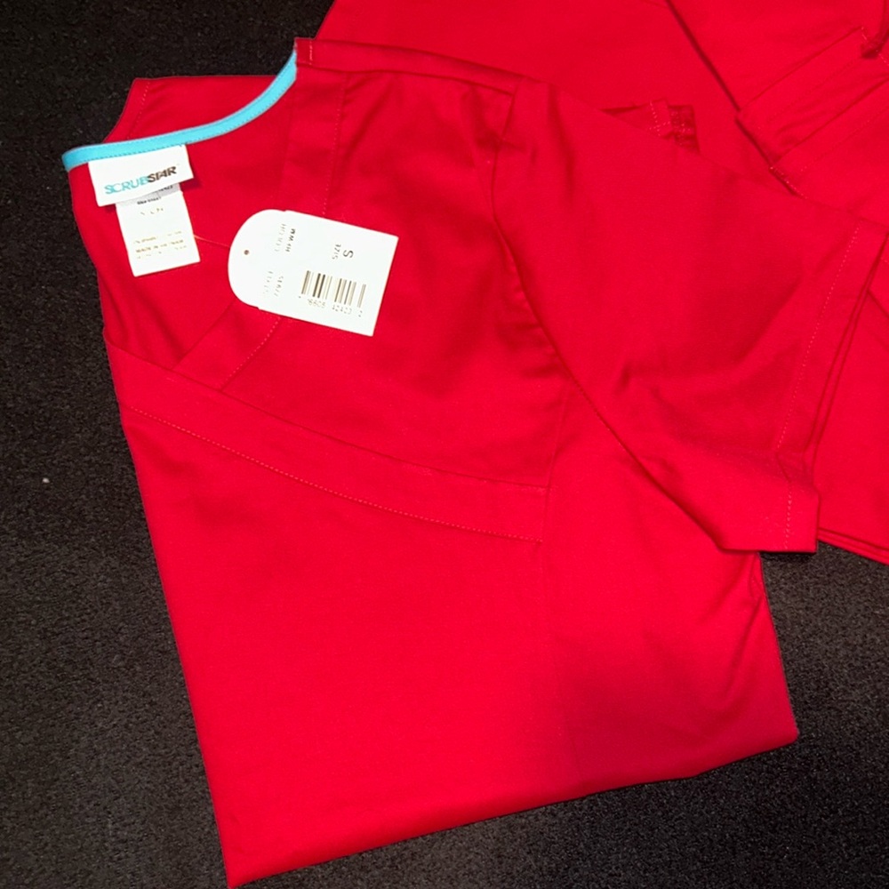 Scrubstar Women's Bright Red Pants & Jumpsuits